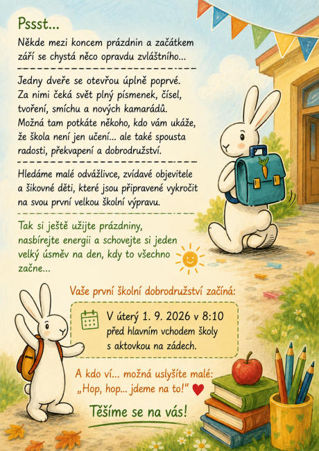 letáček letáček